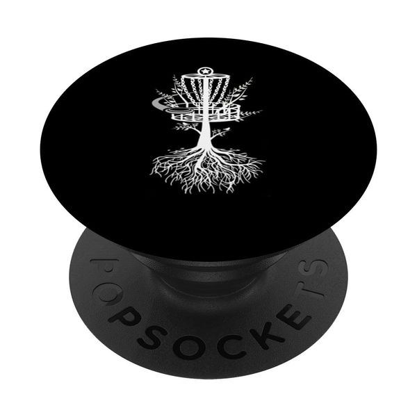 Disc Golf Basket Tree Frisbee Root PopSockets Swappable PopGrip