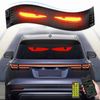USB Dynamic Colorful Eye Lamp Soft Screen Led Eye for Car Window Car LED Display