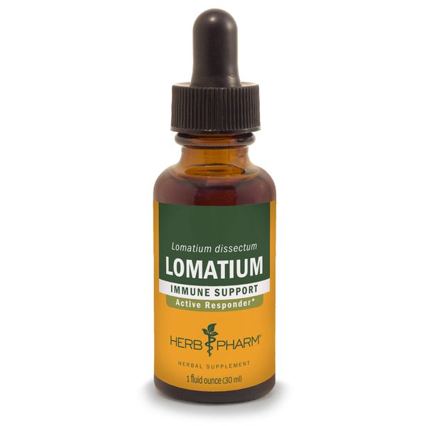 Herb Pharm Lomatium Liquid Extract for Immune System Support - 1 Ounce