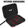 USA GEAR Protective Hard Shell Carrying Case for iPod Touch and MP3 Players
