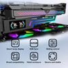 GSCOLER ARGB GPU Support Bracket with CPU & GPU Temp Display, Universal Graphics Card Support, Multi Angle Adjustable GPU Sag Bracket for Video Cards, GPU Stand Built-in 5V3PIN Addressable RGB Strip