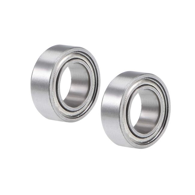 LANODO 12pcs DDL-630ZZ Bearings MR63ZZ Miniature Ball Bearings Deep Groove Ball Bearings 6mm x 3mm x 2.5mm