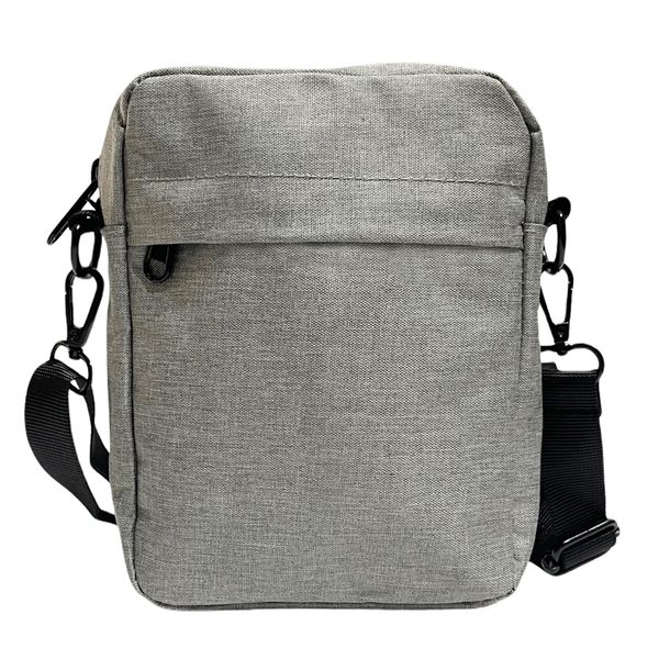 WESTEND CHOICE Crossbody Bags for Women Unisex Crossbody bag Mens Shoulder Bag with Multiple Pockets Ladies Cross body bag with Adjustable Strap (Grey)