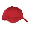 Port & Company Men's Six Panel Twill Cap OSFA Red