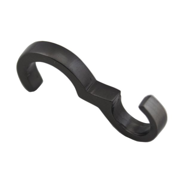 Thin Profile Antique Pewter Picture Rail Hook