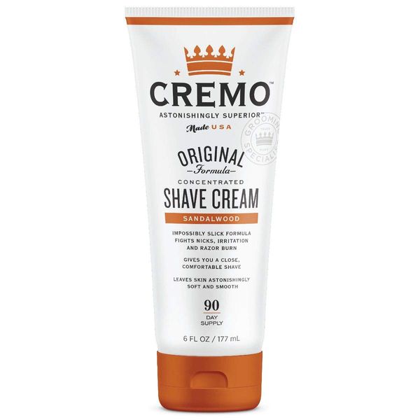 Cremo Concentrated Shave Cream Sandalwood (Pack of 6)6