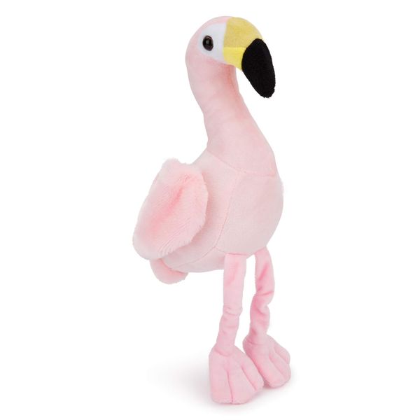 Zappi Co Plush Children's Stuffed Soft Cuddly Plush Toy-Part of Safari Animals Collection, Perfect for Kids (20cm Height)(Flamingo)