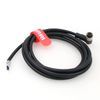 DRRI M12 4pin Male/Female A-Code Aviation Connector Electrical Cable (RA M12 4P Female)