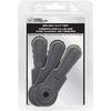 Weed Warrior Brush Cutter Replacement Blades for Brush Cutter Head, 3 Count