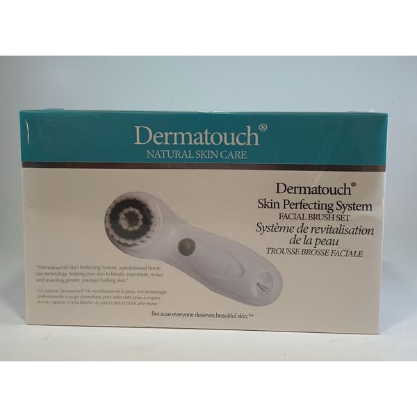 Dermatouch Skin Perfecting System Facial Brush Set - New Factory Sealed Box