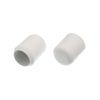 4 x Chair FERRULES White Rubber Floor Protector Stick Ends 22MM 7/8 inch