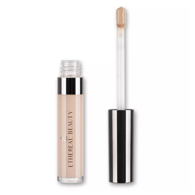 Ethereal Beauty Flüssig Concealer 5ml - Warm, gegen Augenringe und Makel - Mittlere bis hohe Deckkraft, Anti-Aging mit antibakteriellen & antioxidanten Inhaltsstoffen