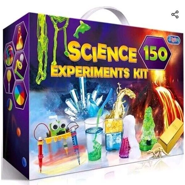 150 Experiments Science Kits for Kids,UNGLINGA,S.T.E.M Project Educational Toys