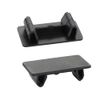 8 Pcs Rocker Switch Panel Cover ABS Rectangular Rocker Switch Blank Snap-in Hole Plug