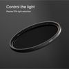 Urth 52 mm Graufilter ND4 (2 Stop) ND Filter (Plus+)