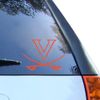 Rico Virginia Cavaliers Small Window Cling Decal