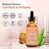 Retinol Serum for Face 2.5%, B5 Herbal Resurfacing Retinol Serum with Vitamin C, Vitamin E, Hyaluronic Acid, Serum for Anti-Aging, Wrinkle Smoothing, Dark Spot Corrector, Brighten Dullness
