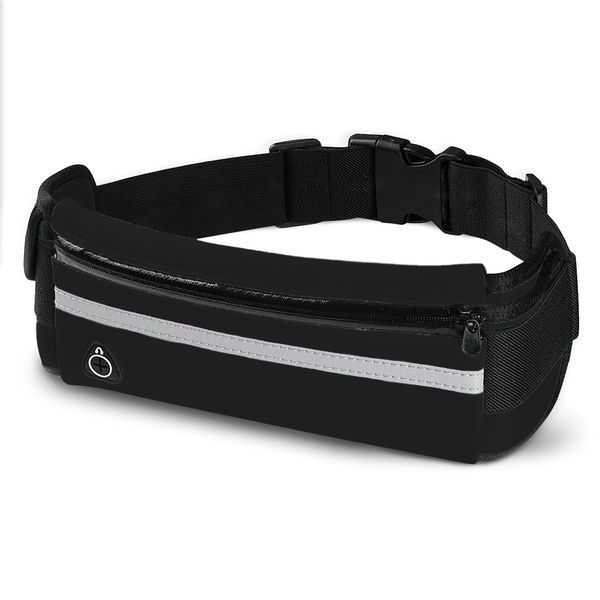 E Tronic Edge Running Belt Pack for Women and Men, Money Belt and Running Fanny Pack, Hiking Fanny Pack, Holder for Cell Phone, Money, and Keys, Adjustable Belt Pouch fits Most Phone and Waist Sizes