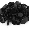 uxcell 100pcs 8mm Plastic Fastener Rivet Clips Bumper Shield Retainer Auto Body Clips