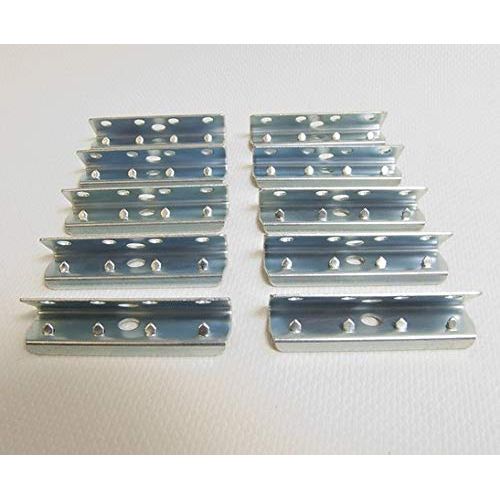Metal Clips for Pirelli Webbing 2 Inch #239S - 10 Piece Set by C.S. Osborne