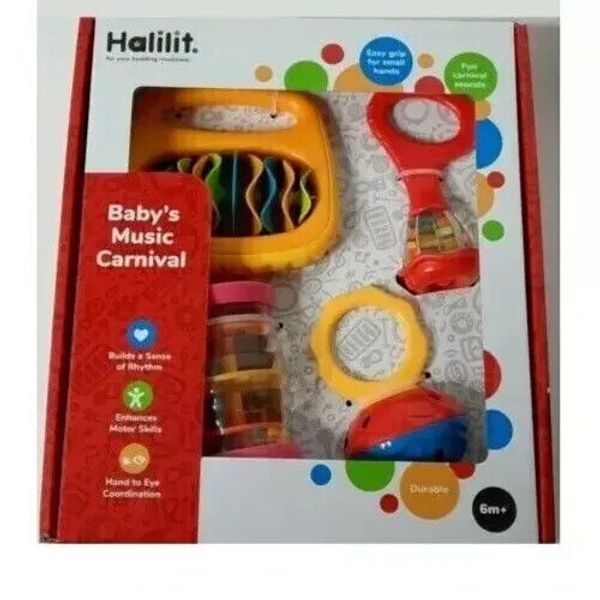 Music Carnival Set 6+ Months Halilit Unisex Babies Toddler Make Music Play Toy