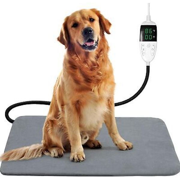 Pet Heating Pad Electric Blanket Waterproof Mat Warmer Washable Puppy Dog Cat US