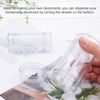 8 PCS 75ml/2.5oz Plastic Deodorant Containers Empty Refillable Deodorant Stick Bottles Round Clear Twist Up Bottom Filling Lip Balm Tubes for DIY Crayon Chapstick
