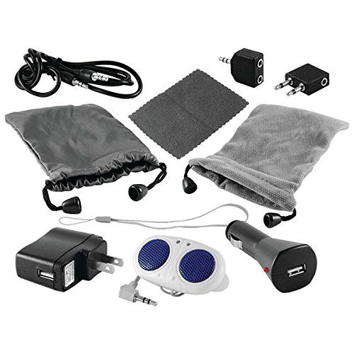 iPod Accessory, Ematic 10 in 1 Universal Accessory Kit for any iPod or MP3 Player [ EA302 ]