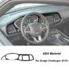 Carbon Center Console Dash Cover Gear Shift Trim Kit for Dodge Challenger 2015+