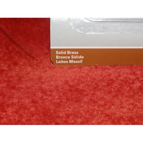 Prime-Line 1-3/8 Solid Brass w/Nickel Finish Pocket Door Privacy Lock & Pull