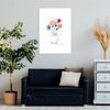 Spiffing Prints Pablo Picasso Petite Fleurs - Medium - Matte - Framed