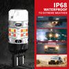 LED Turn Signal Parking/DRL Lights 7443 Switchback Amber White Anti Hyper Flash