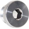Olivia & Oliver 5pcs o2 sensor 304 Stainless Steel Inner Hex Head Pipe Fitting Plug Bung M18x1.5 Threads