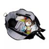 Bababing Lucia Changing Backpack Tote and Shoulder Changing Bag Black