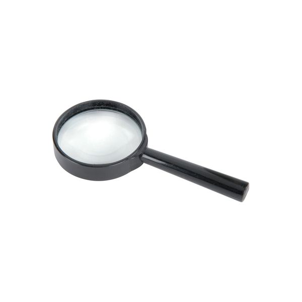 Mercury | Handheld Magnifying Glass | 6 x Magnification, Black