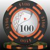 Fourpot Chips (100$) <25 Pack> - Casino Chips Poker Chips ds-725803