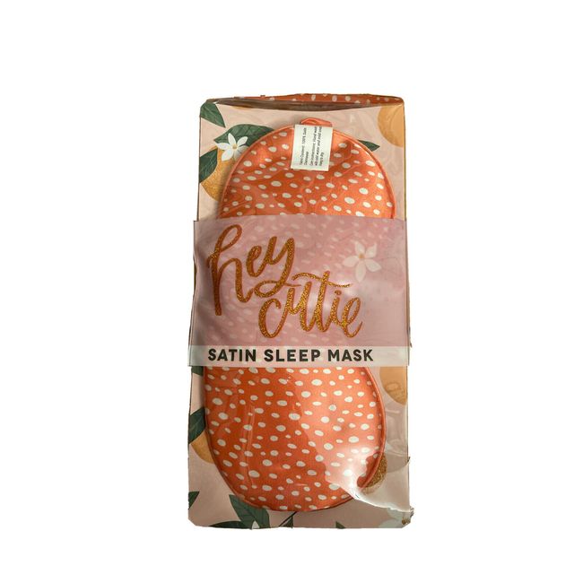 Satin Sleep Mask ~ Hey Cutie