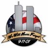 September 11, 2001, We Will Never Forget Sign, 21.49" by 21.26" 13488