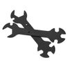 Walfront Multifunction Wrench Set, 2pcs Alloy Portable Multi-Purpose Spanner for 3 Dimensional Printer