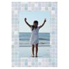 Wall Stickers Picture Frame Sticker "Tile/Blue" 2