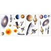 RoomMates Repositionable Childrens Wall Stickers - Space Travel