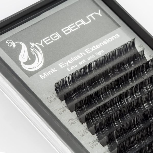 Matte Mink Lashes (Vegan) | 0.05 D 16mm