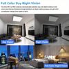 WIFI 4CH NVR CCTV System 6MP Wireless PTZ Outdoor Security Camera 2-Way Audio