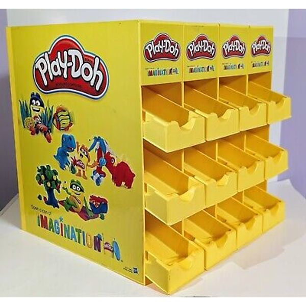 Hasbro Play Doh Store Display Rack Classroom Storage