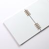 Overglad PDD-010 Pan Loaded Notebook, Ring Notebook, Square, Pan Slides