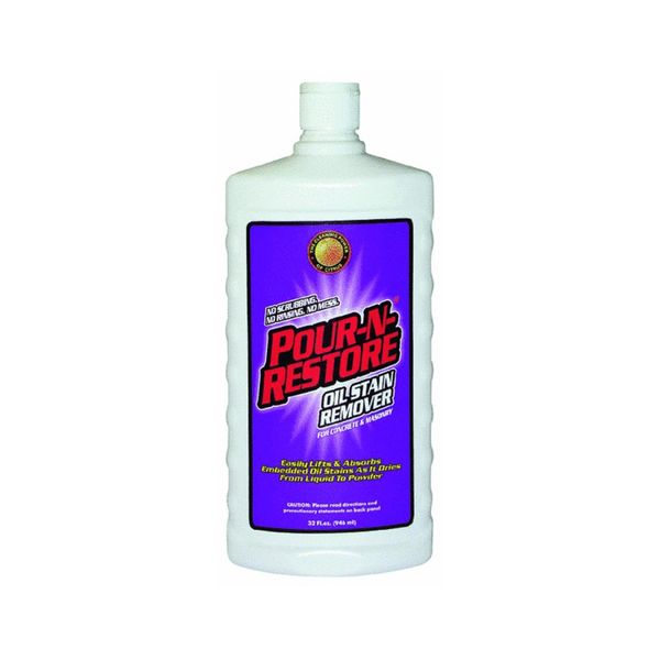 Pour-N-Restore Oil stain Remover. 32 fl oz