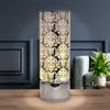 Lesser & Pavey LED Tube Lamp Damask Silver