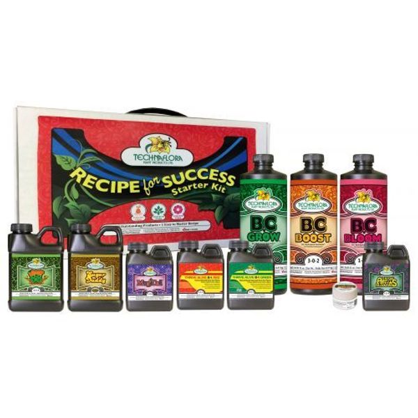 Technaflora Recipe For Success Starter Kit Complete Grow Nutrients 11 Products