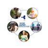 Nosk chest wall functional recovery period Superbreed lung capacity increase lung exercise sputum discharge inhalation exhalation breathing exercise equipment, 1 piece