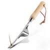 WORKPRO Weed Puller Tool V-Shaped Forks Leverage Base Weeds Removal Root Digging